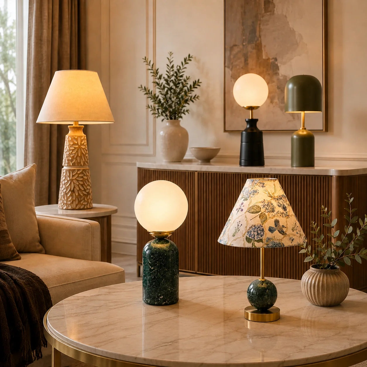Designer table lamp  By Reggal Decors 