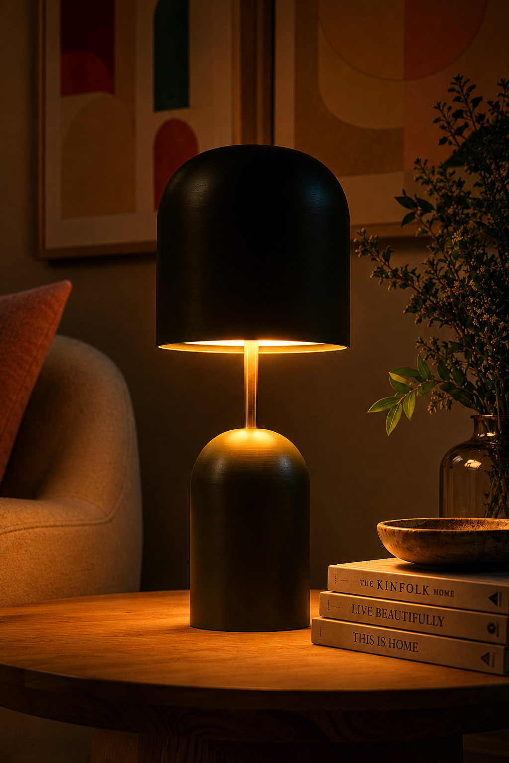 affordable Metal Table Lamp for bedroom  By Reggal Decors