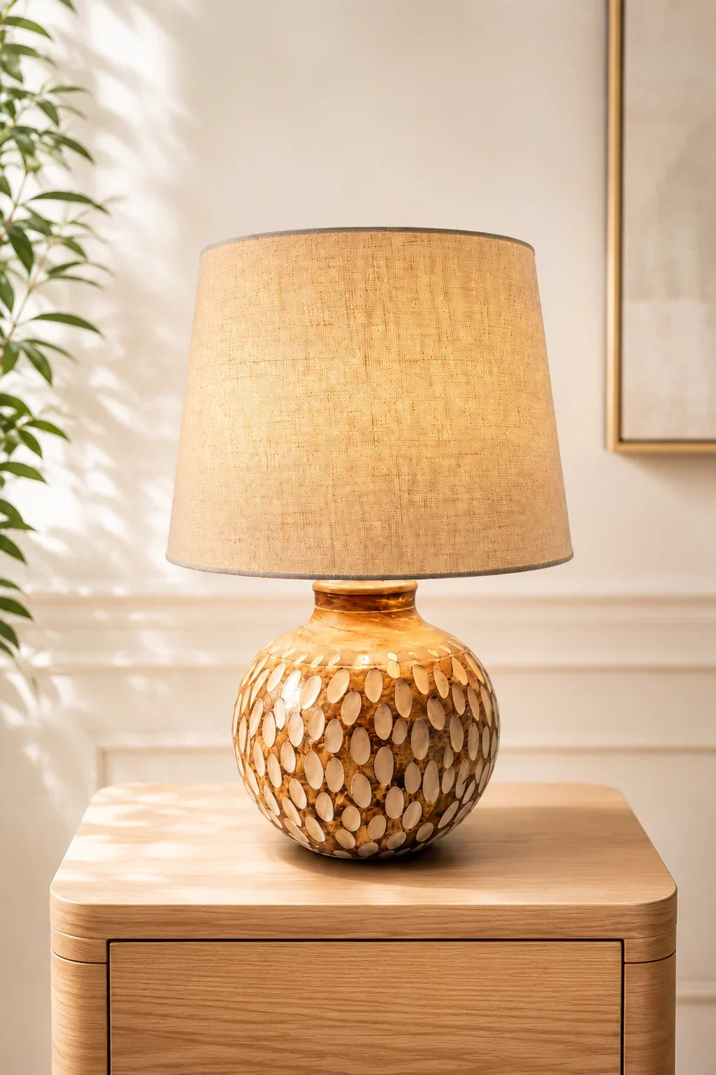 Modern designer Wooden Bedside table Lamps