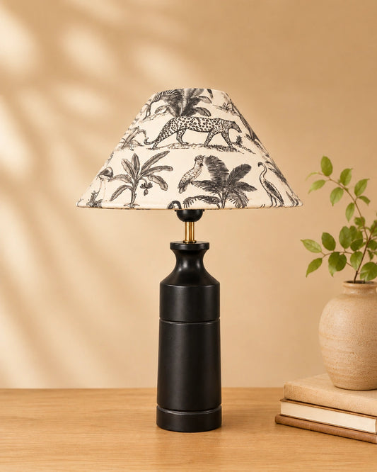 Premium wooden table lamp  For Living Room By Reggal Decors